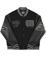 From Weyz With Love Varsity Jacket | Trendy Leather Jackets