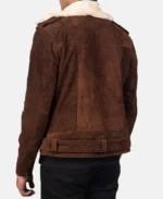 Furton Mocha Suede Biker Jacket | Trendy Leather Jackets