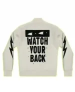 G Gang White Varsity Jacket | Trendy Leather Jackets
