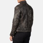 Gatsby Distressed Leather Jacket | TLJ