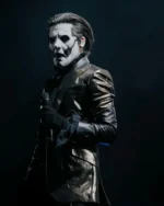Ghost: Rite Here Rite Now Tobias Forge Leather Blazer | Trendy Leather Jackets