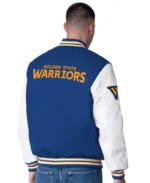 Golden State Warriors Moneyball Varsity Jacket | Trendy Leather Jackets