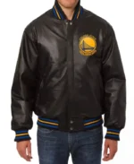 Golden State Warriors Royal Blue Leather Jacket | Trendy Leather Jackets