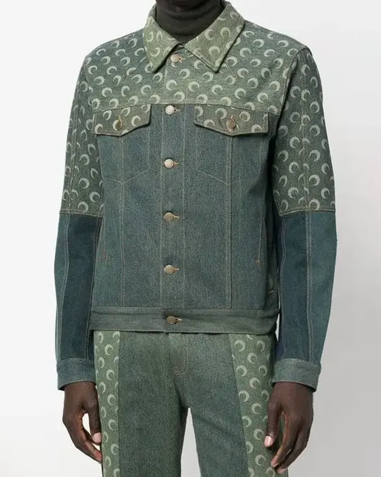 Good Morning America Breland Green Denim Jacket | Trendy Leather Jackets
