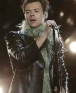 Grammy Award Harry Styles Black Jacket | Trendy Leather Jackets
