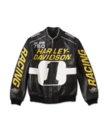 H-D Start Your Engines Leather Racing Jacket | TLJ