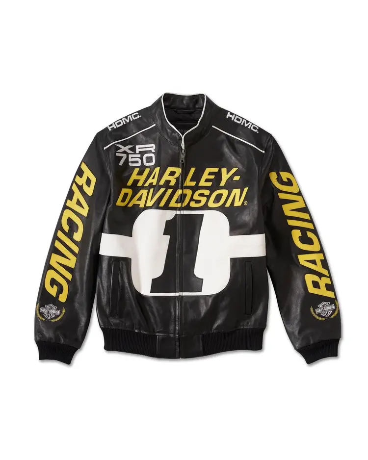 H-D Start Your Engines Leather Racing Jacket | TLJ