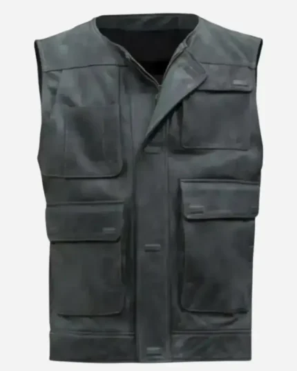 Han Solo Star Wars A New Hope Leather Vest | Trendy Leather Jackets