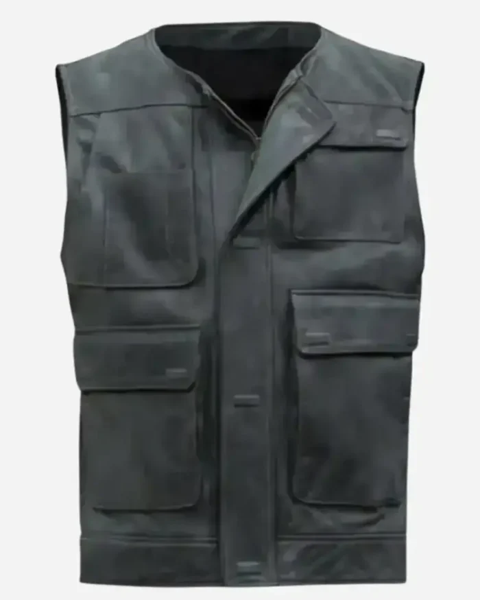 Han Solo Star Wars A New Hope Leather Vest | Trendy Leather Jackets