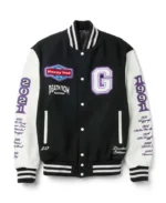 Happy Dad Death Row Varsity Jacket | Trendy Leather Jackets