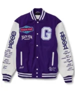 Happy Dad Death Row Varsity Jacket | Trendy Leather Jackets