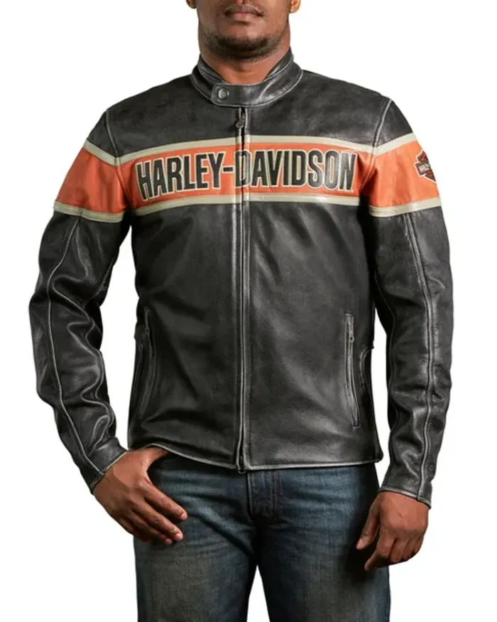 Harley Davidson Victory Lane Jacket | Trendy Leather Jackets