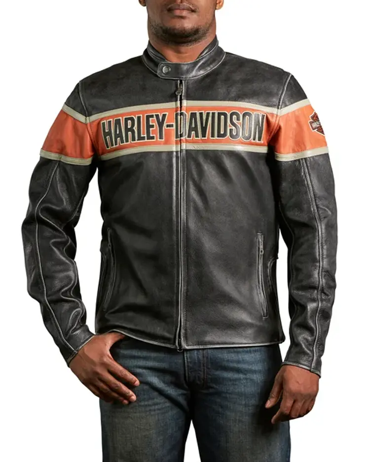 Harley Davidson Victory Lane Jacket | Trendy Leather Jackets