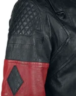 Harley Quinn Suicide Squad 2 Red Leather Jacket