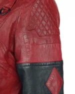 Harley Quinn Suicide Squad 2 Red Leather Jacket