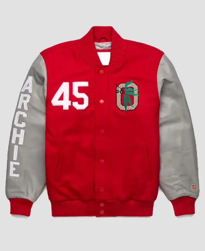 Homage Archie Griffin Goat Jacket | Trendy Leather Jackets