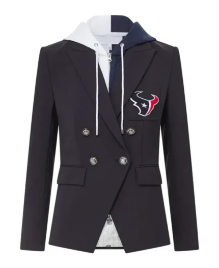 Houston Texans Women’s Blazer – Sleek, Stylish & Comfortable!