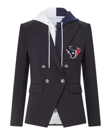 Houston Texans Women’s Blazer – Sleek, Stylish & Comfortable!