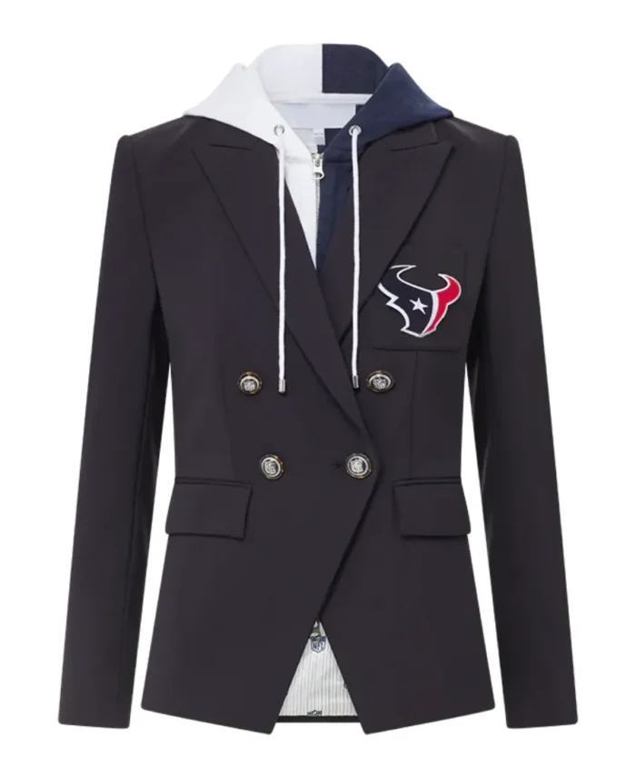 Houston Texans Women’s Blazer – Sleek, Stylish & Comfortable!