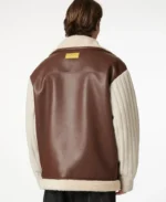 Iceberg Nappa Eco Shearling Leather Jacket | Trendy Leather Jackets