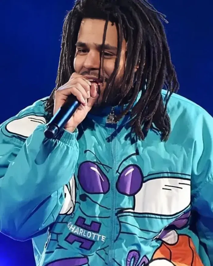 J Cole Charlotte Hornets Stater Jacket | Trendy Leather Jackets