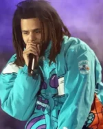 J Cole Charlotte Hornets Stater Jacket | Trendy Leather Jackets
