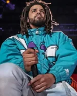 J Cole Charlotte Hornets Stater Jacket | Trendy Leather Jackets