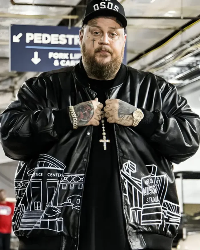 Jelly Roll CMA Fest 2024 Jacket | Trendy Leather Jackets