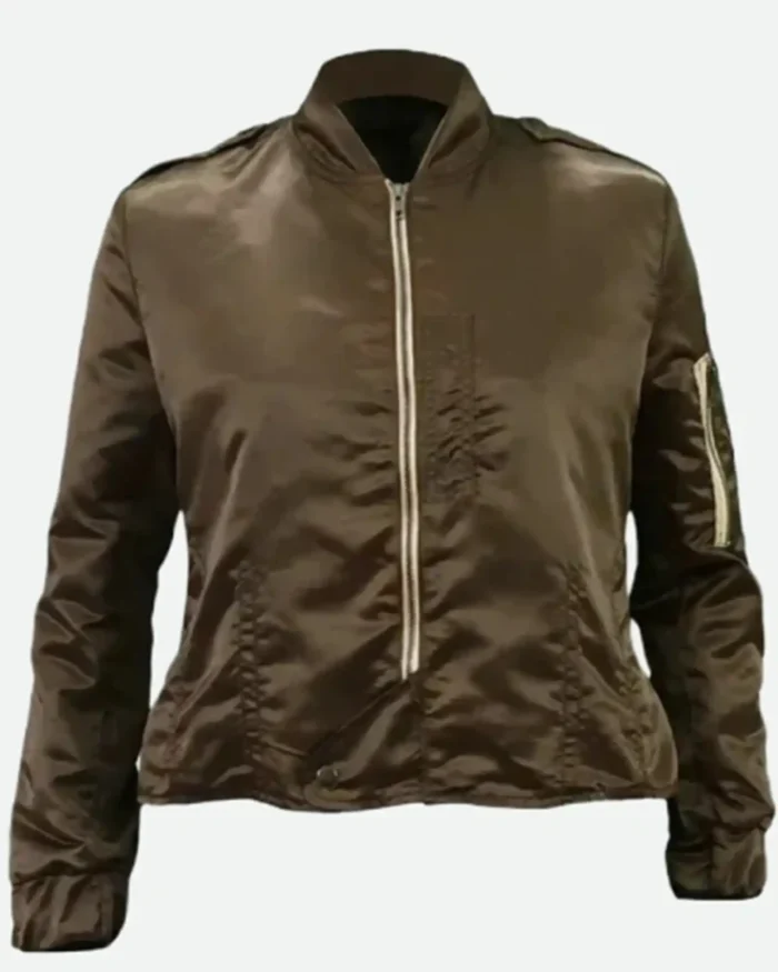 Jennifer Connelly Top Gun Maverick Brown Jacket