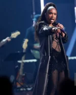 Jennifer Hudson iHeartRadio Music Awards Leather Coat | Trendy Leather Jackets