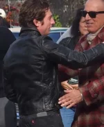 Jeremy Allen White Deliver Me from Nowhere Black Leather Jacket | Trendy Leather Jackets