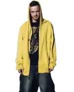 Jesse Pinkman Breaking bad Yellow Hoodie | Trendy Leather Jackets