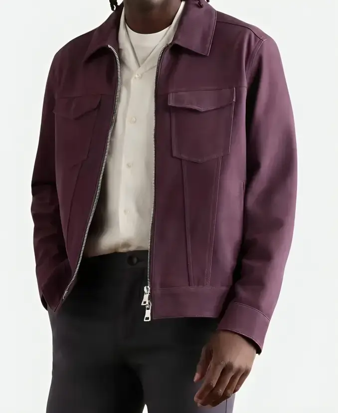 Joe Burrow Super Bowl Purple Jacket | TLJ