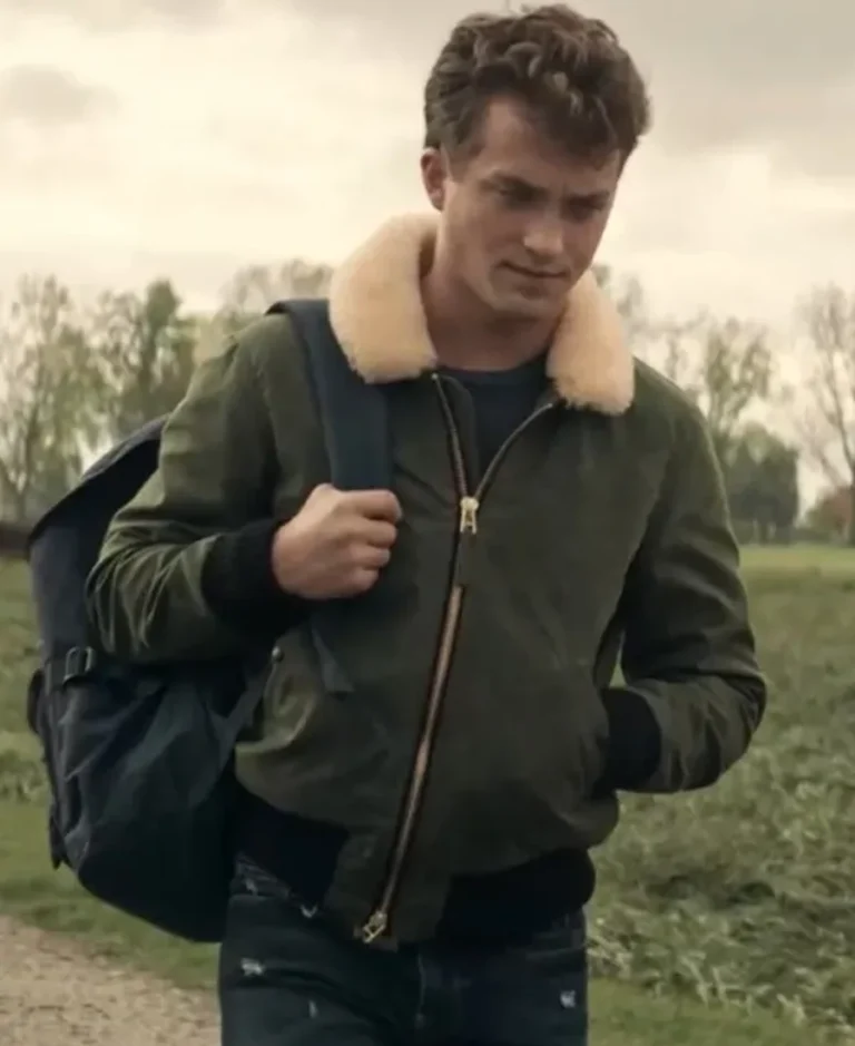 Jonathan Kent Superman and Lois Shearling Bomber Jacket | Trendy Leather Jackets