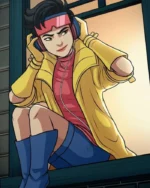 Jubilee X-Men 97 Yellow Trench Coat