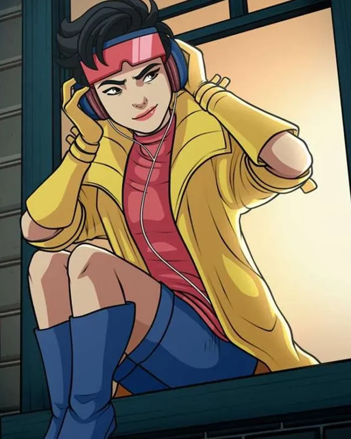 Jubilee X-Men 97 Yellow Trench Coat