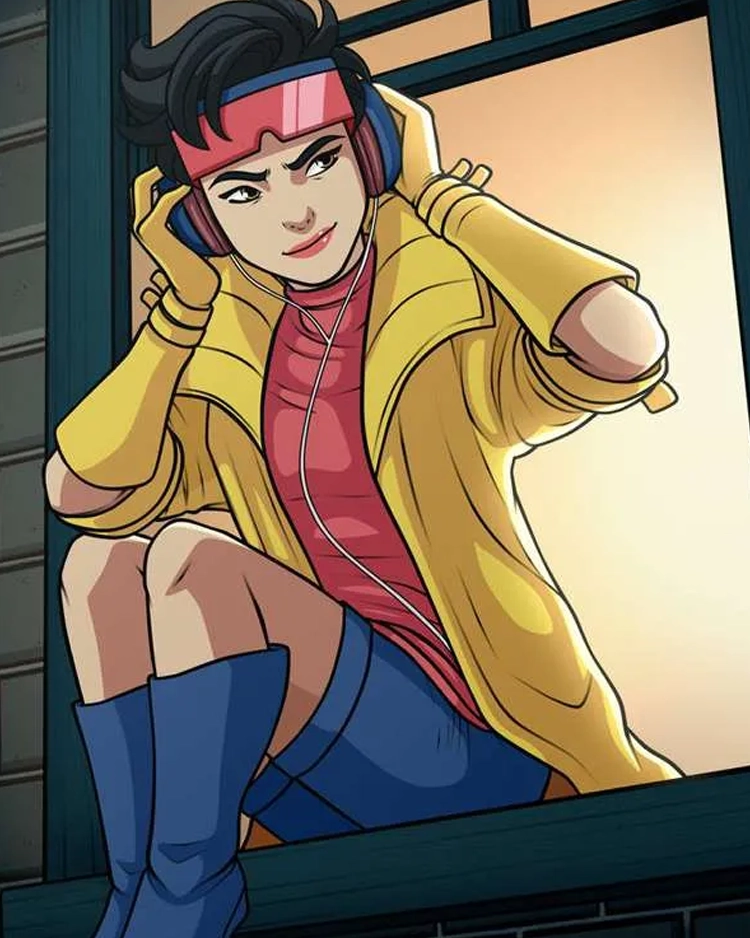 Jubilee X-Men 97 Yellow Trench Coat