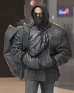 Kanye West Balenciaga Leather Jacket