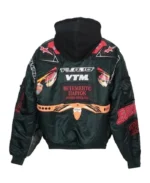 Kanye West Racing Bomber Jacket | Trendy Leather Jackets