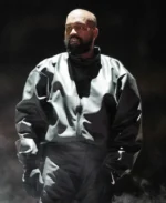 Kanye West Vultures 2 Listening Party Black Leather Jacket