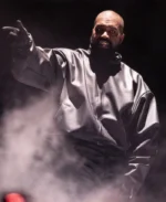 Kanye West Vultures 2 Listening Party Black Leather Jacket