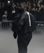 Kanye West Vultures 2 Listening Party Black Leather Jacket