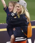 Kate Upton Astros Victory Parade Jacket | Trendy Leather Jackets