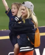 Kate Upton Astros Victory Parade Jacket | Trendy Leather Jackets
