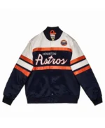 Kate Upton Houston Astros Verlander Satin jacket | Trendy Leather Jackets