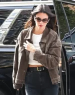 Kendall Jenner Brown Jacket | TLJ