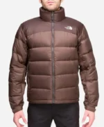 Kendall Jenner Brown North Face Puffer Jacket | TLJ