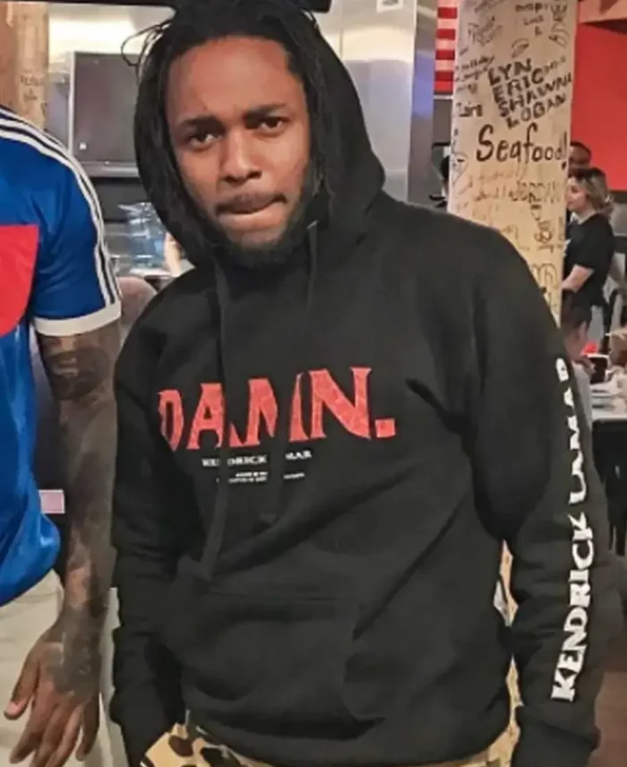 Kendrick Lamar Kung Fu Kenny Black Hoodie | Trendy Leather Jackets