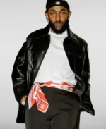 Kendrick Lamar Met Gala Black Leather Jacket | Trendy Leather Jackets