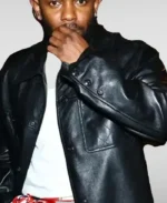 Kendrick Lamar Met Gala Black Leather Jacket | Trendy Leather Jackets